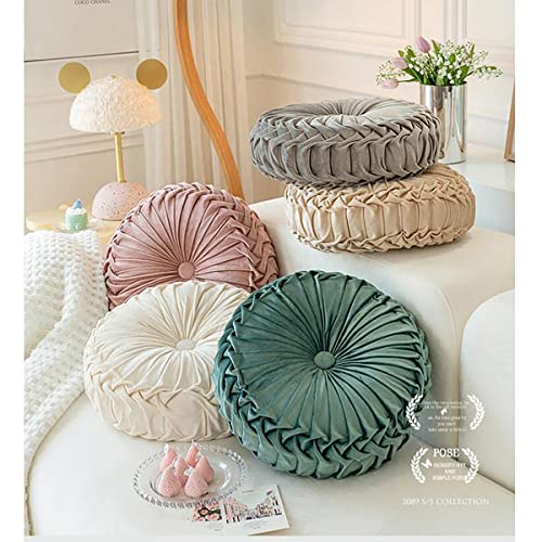 Cuscino Rotondo in Velluto per Divano Letto