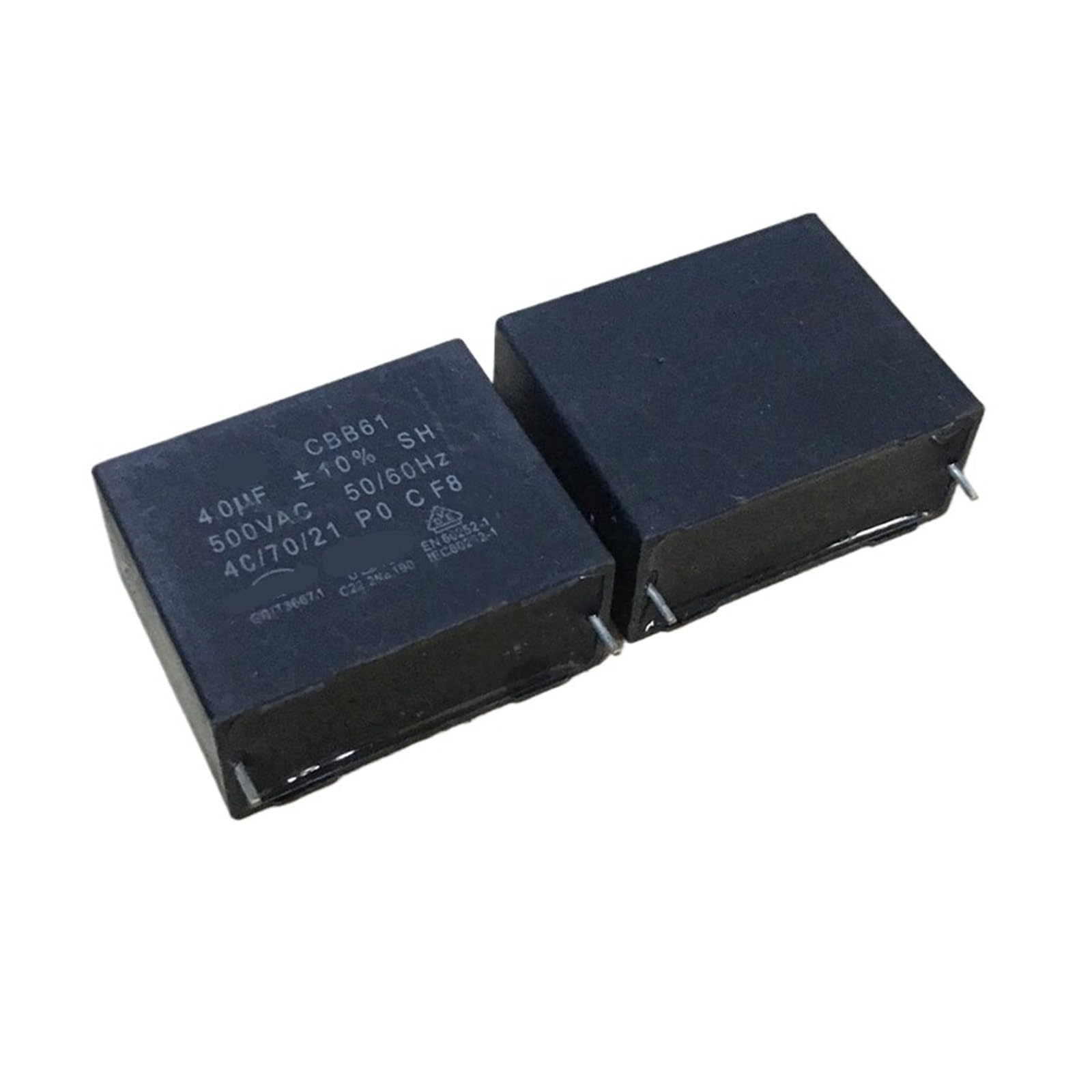LEOTNNDQ 1PCS CBB61 SH4uf 8UF500VAC Off-Start Capacitor(CBB61 SH 4UF 1pcs)