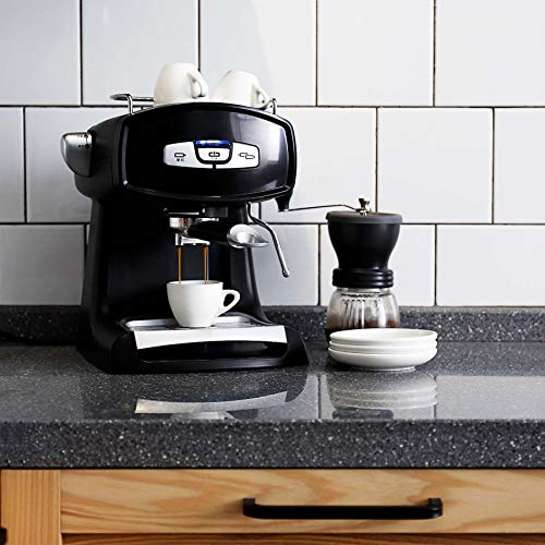 Sweese 401.001 Porcelain Espresso Cups With Saucers - 2 Ounce - Set Of 6, White #TOP6