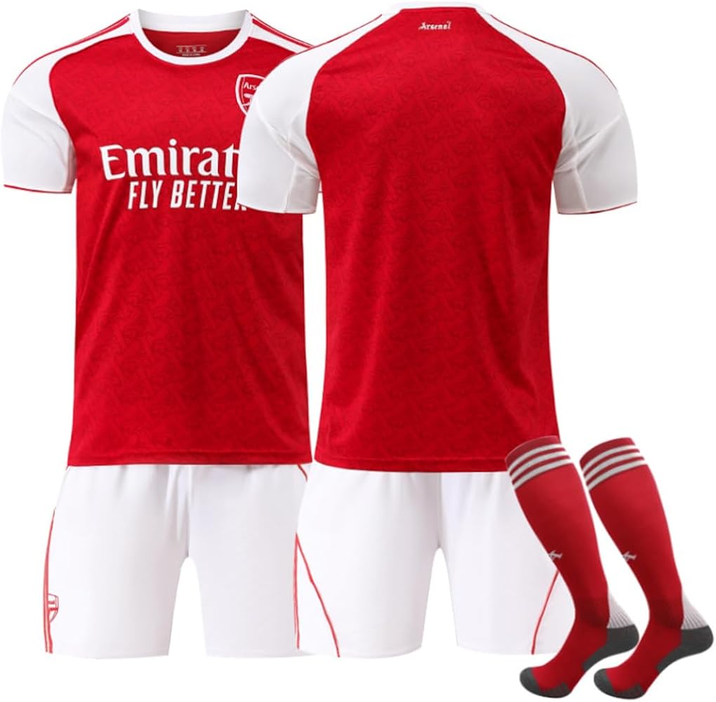 退*勤様 25-26 アーセナル ホーム ユニフォーム 14番 ギョケレシュ 25-26 アーセナル ホーム14番 ジョッケレス サッカー