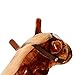 Qaba Kids Plush Ride On Toy Walking Horse with Wheels and Realistic Sounds, 30