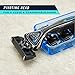 SWIPE Premium Men's 6-Blade Razor Kit (Flex Head Handle + 24 Refills)