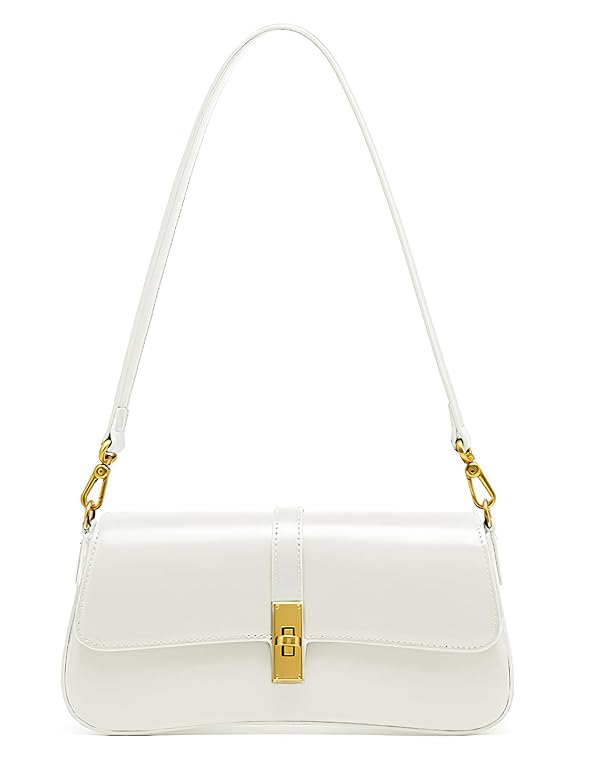 Zecmos Shoulder Bags for Women Leather Crossbody Bag Womens Small Clutch Purse Genuine Leather Handbag by Zecmos - Used condition - US$15.31