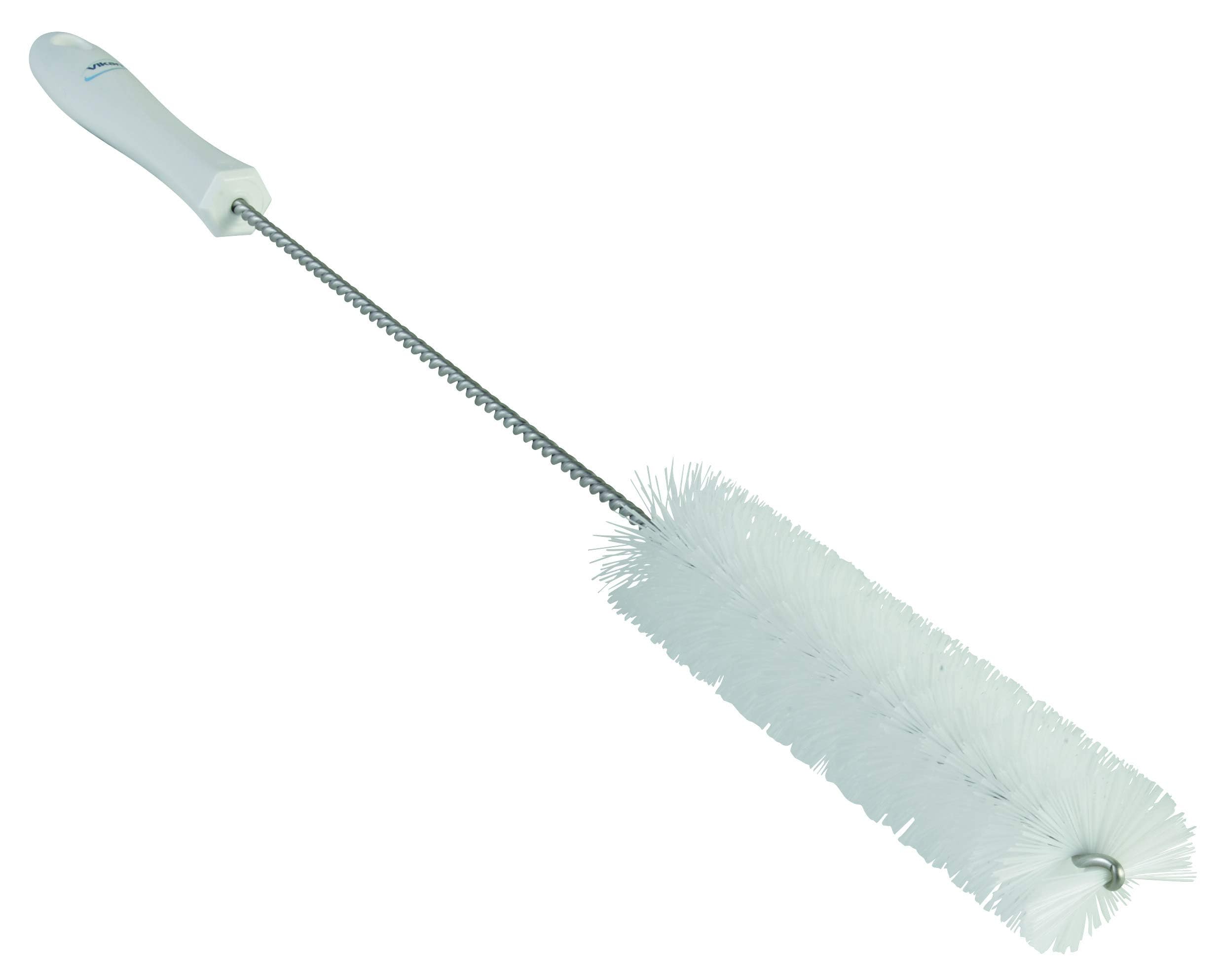 Vikan 53785 Tube Brush, Ø40 mm, 500 mm, Hard, White