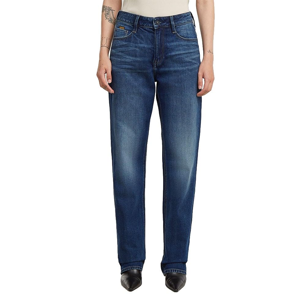 G-Star Damen Jeans Iggie Straight Wmn