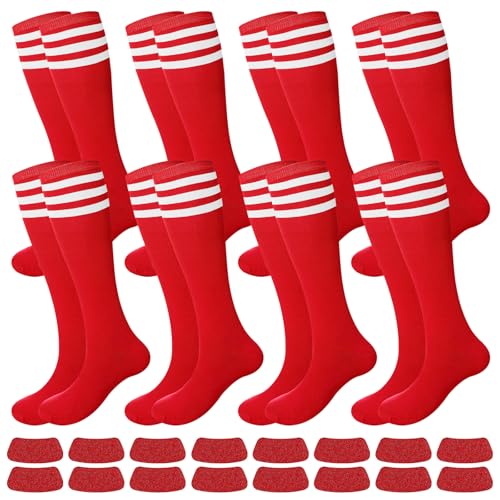 Image of Panitay 2 /12 /16 /24 Pairs Softball Soccer Socks Glitter Eye Black Stickers Team Spirit Accessories for Youth Women Sport Wear