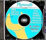 Dave Graham Auto Literature 1969 Plymouth Shop Manuals on CDrom