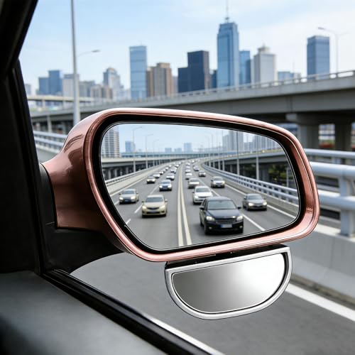 Espejos retrovisores de coche ajustables 360° para un ángulo muerto más amplio 5