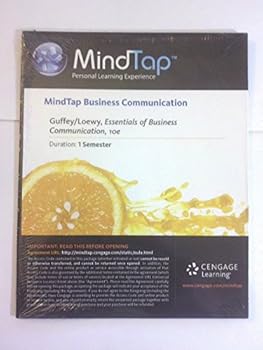 Mindtap Business Communication, 1 Term (6 Months) Printed Access Card for Guffey/Loewy's Essentials of Business Communication, 10th