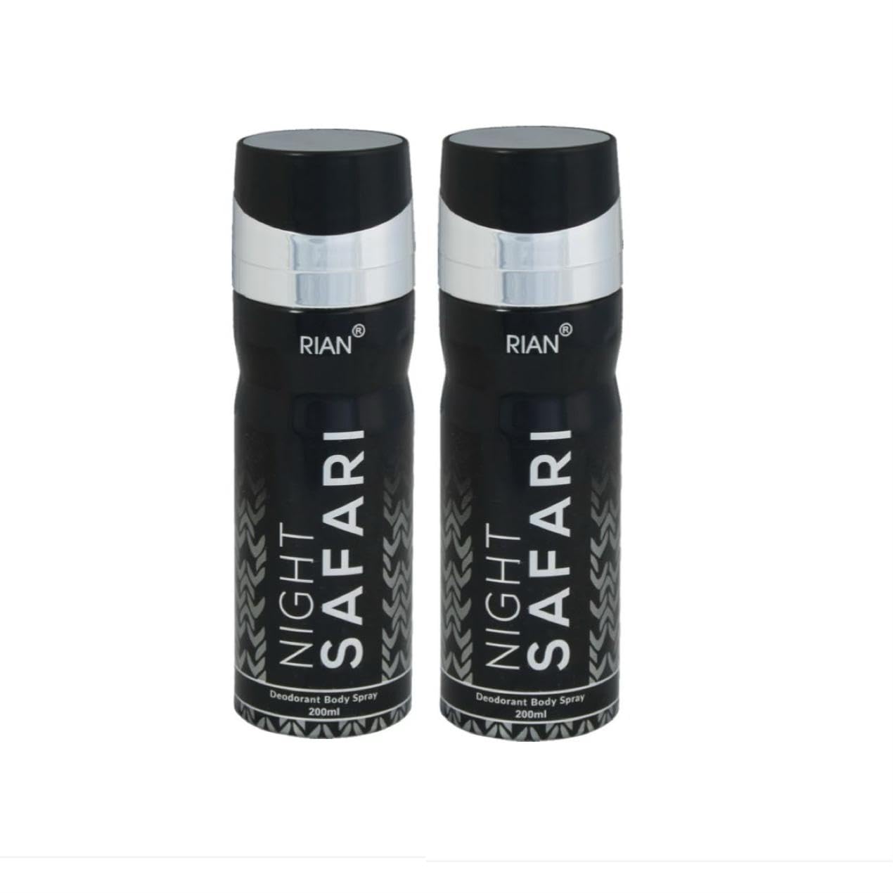 RIAN Night Safari Deodorant Body Spray - 200ml Set of 2-image-30