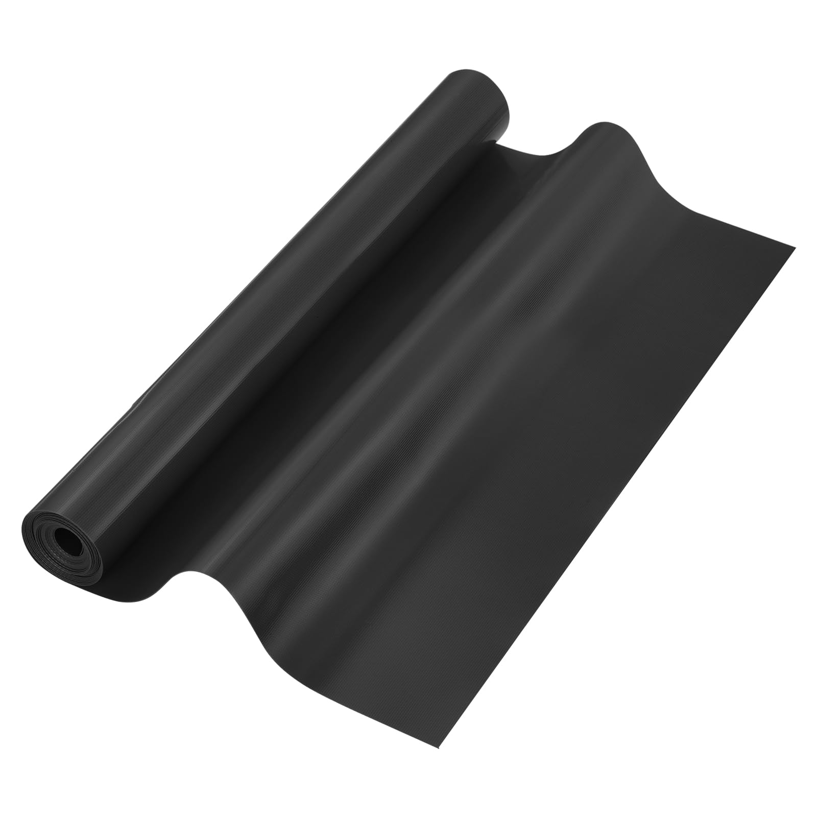sourcing map Rotoli di tappetino da forno in silicone, resistenti al calore, tappetini da pasticceria antiaderenti, tappetini antiscivolo per piano di lavoro, fodere per frigorifero nero