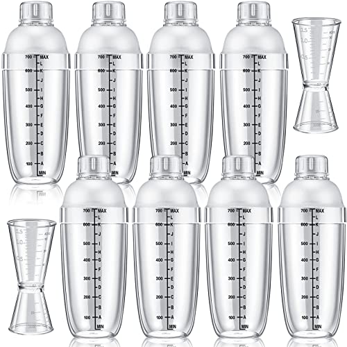 Suclain KO-SUCLAIN-410 10 Pcs Plastic Cocktail Shaker Set cover