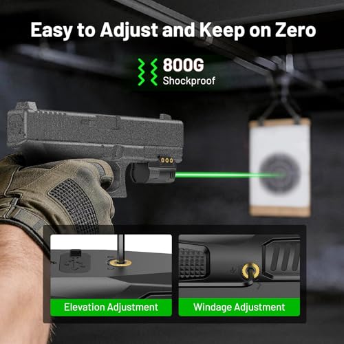 EZshoot Sub-Compact Picatinny Laser Sight for Pistol Handgun - image 6