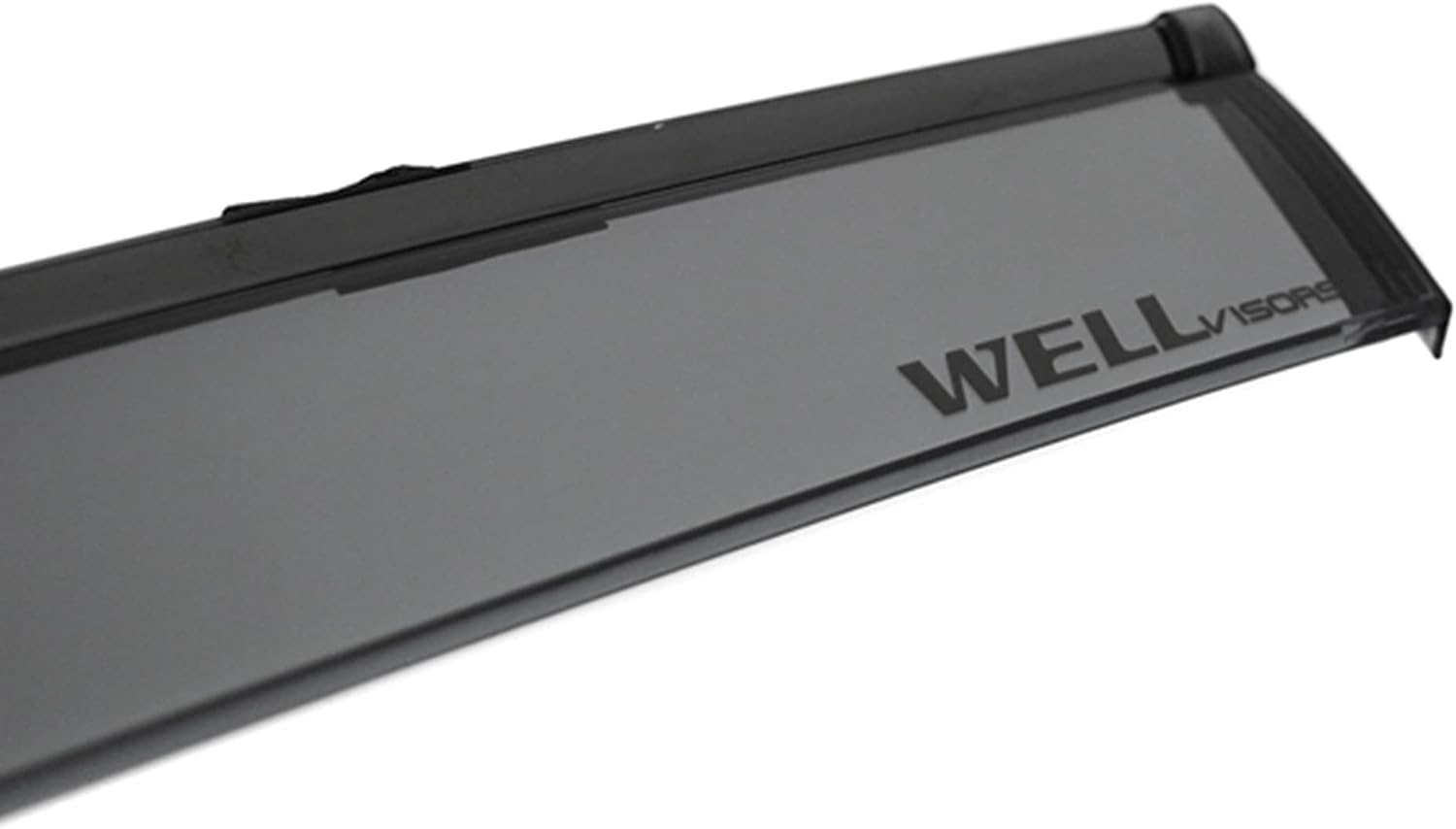 Wellvisors Side Window Visor Wind Deflectors Rain Guards Compatible with BMW G07 X7 2019-2025 with Black Trim