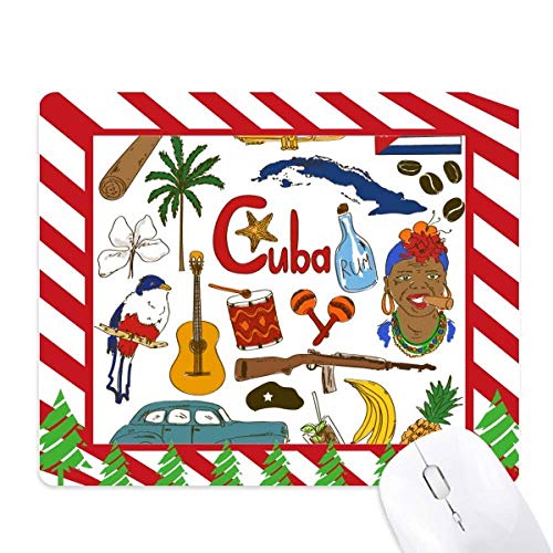 Tapis de souris Cuba paysage pour organiser votre espace de travail informatique