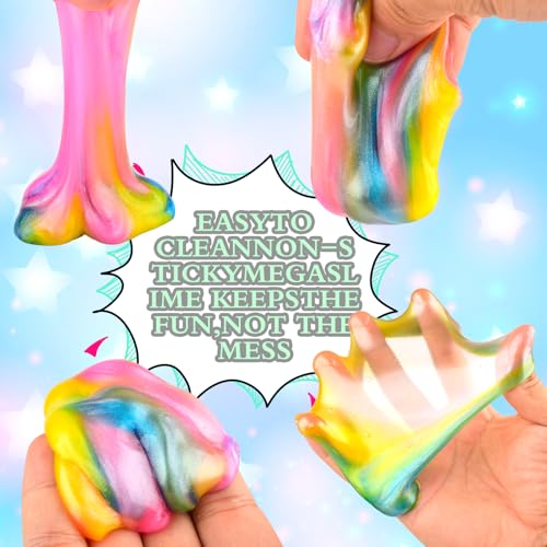 Image of 102 Pack Bulk Galaxy Slime Kit, Party Favors for Kids Slime Cup Bulk DIY Stress Relief Putty Toy Stretchy & Non-Sticky Birthday Goodie Bag Stuffer Classroom Reward for Girls Boys