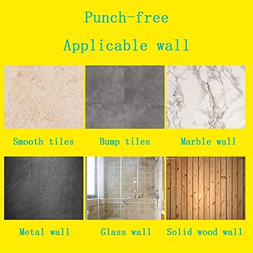 EESCZVGBDX Rack de secagem de lavanderia Airer Toalheiro retrátil montado na parede Rack de secagem de roupas Dobrável Interior Exterior Economia de Espaço Secador de Parede Extensível Elegante de Luz