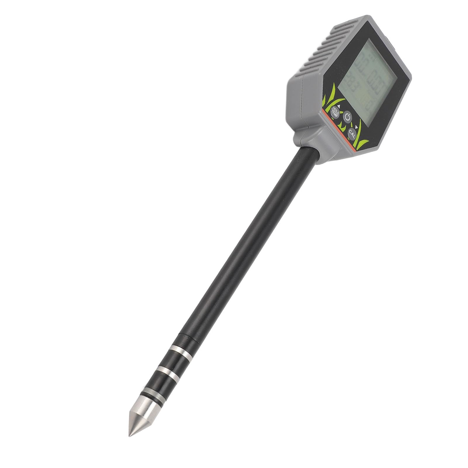 6-in-1-PH-Messgerät-Kit, Genauigkeit für die Pflanzenpflege Im Garten, Gras, Rasen, Gewächshaus, Einfache Messung des -EC-Lichts, Fruchtbarkeit, Luftfeuchtigkeit, Temperatur,