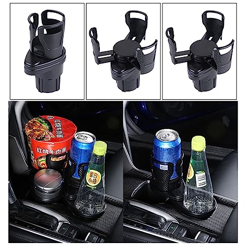 Adaptador Expansor Portavasos para Auto 2 en 1 Rotativo miniatura 2
