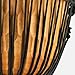 Meinl Percussion Djembe Drum African Hand Drum Instrument for Adults — NOT MADE IN CHINA — Mahogany Wood / Natural Head 13