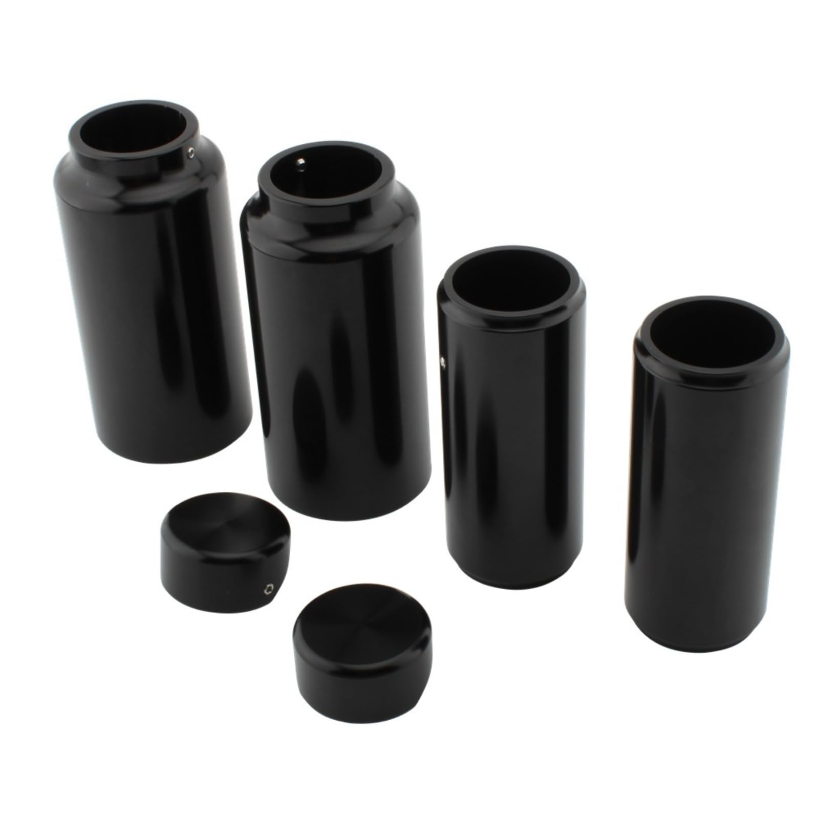 Cubierta de Horquilla de Motocicleta Cubierta Funda Protector Manguito con Silueta Aerodinámica Que Reduce el Impacto del Viento y Refuerza la