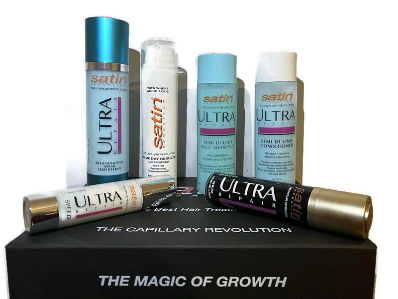 kit - Champú para alisar el cabello - Fórmula de amioácidos - Libre de humo y formaldehído - Fórmula italiana profesional Hombres y Mujeres