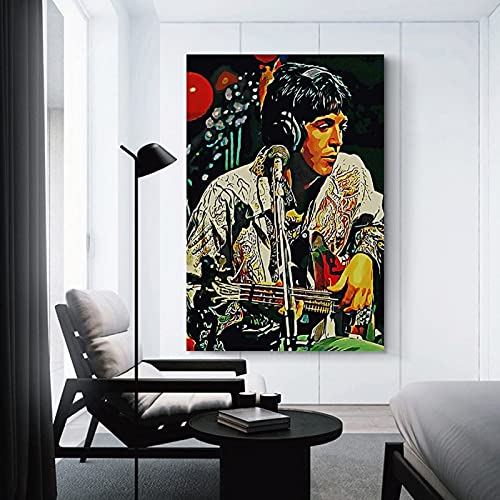 Poster sur toile The Beatles Paul McCartney – Décoration murale moderne pour chambre à coucher – 20 x 30 cm - Les Beatles, Paul McCartney, John Lennon, RIngo Starr, George Harrison Poster sur toile The Beatles Paul McCartney - Décoration murale moderne pour chambre à coucher - 20 x 30 cm – Image 4