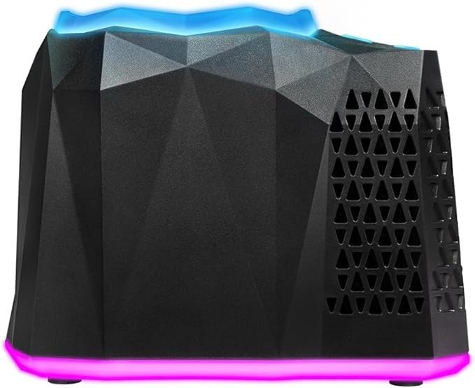 Canette refroidie à 6°C par 86 LED RVB et écran thermique