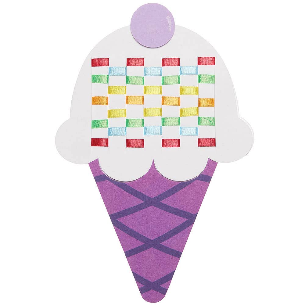 Baker Ross Schwammartige Eiscreme-Bastelformen Zum Selbstgestalten – 6 Stück Für Kinderkunst