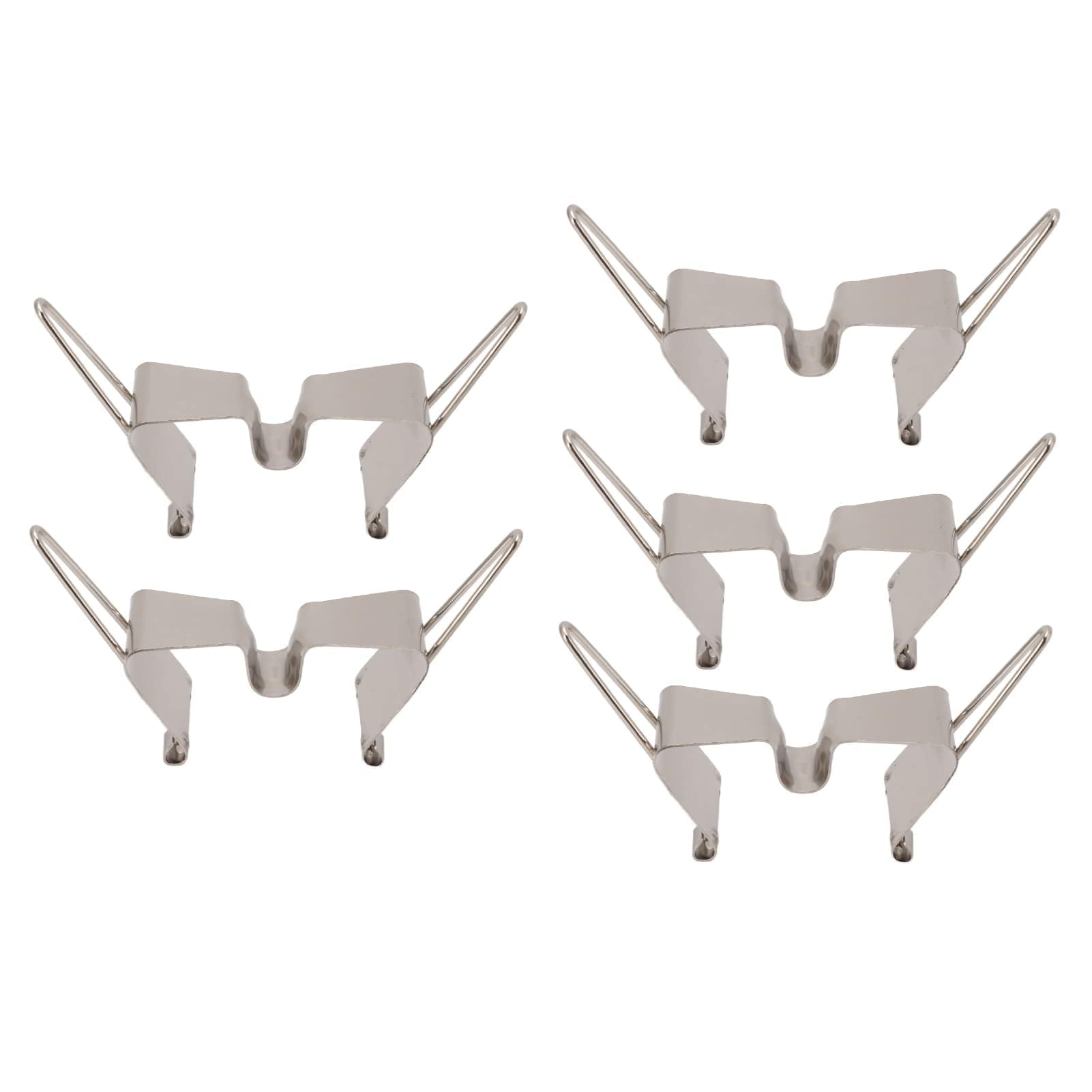 Clip per Tela Bagnata, 5 Pezzi Clip di Protezione per Pittura a Olio Clip di Separazione per Telaio per Pittura a Olio in Acciaio Inossidabile per Evitare L'attrito