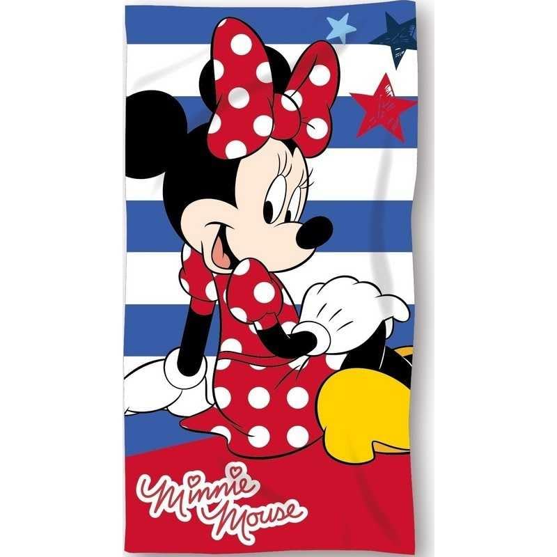 arlis Drap De Plage Minnie Ou Serviette De Bain Minnie 70 X 140 Cm (Serviette de Bain Minnie, 70 X 140 Cm)