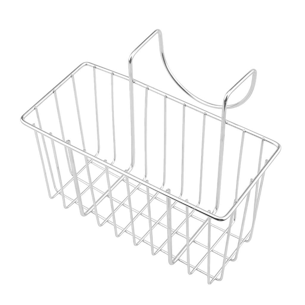 Kitchen Sponge Holder Dishwashing Liquid Drainer Rack Kitchen Sink Caddy Sink Organizer for Sponge Brush Sink Supplies