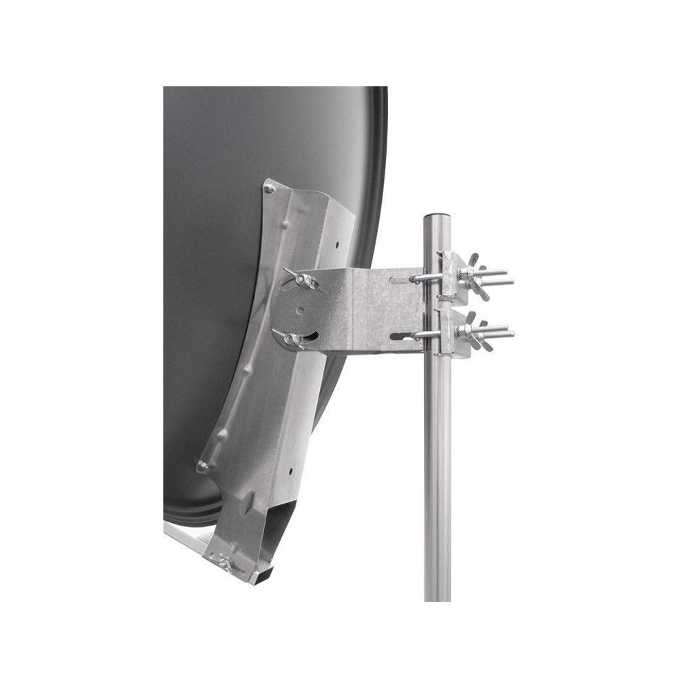 Goobay 67333 Antenne Parabolique en Aluminium, 80 cm