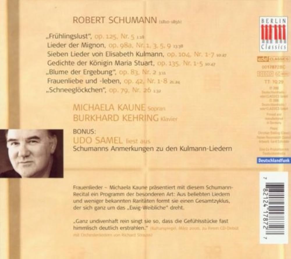 Amazon.co.jp: Schumann Songs: ミュージック