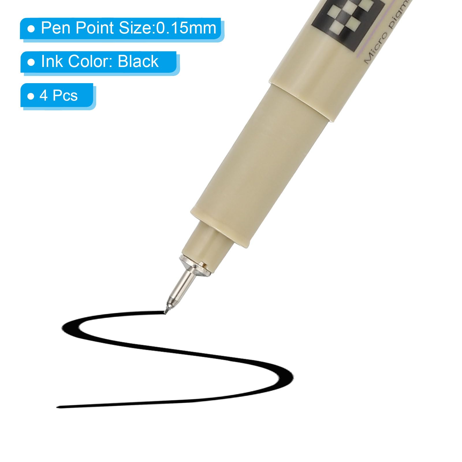 PATIKIL Micro Pen Fineliner Pens - Image 2