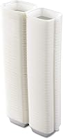 Vista 3 de DART CONTAINER DART Carryout Contenedor de alimentos, espuma, 1-Comp, 5 1/2 x 5 3/8 x 2 7/8, blanco (caja de 500), 1 compartimento