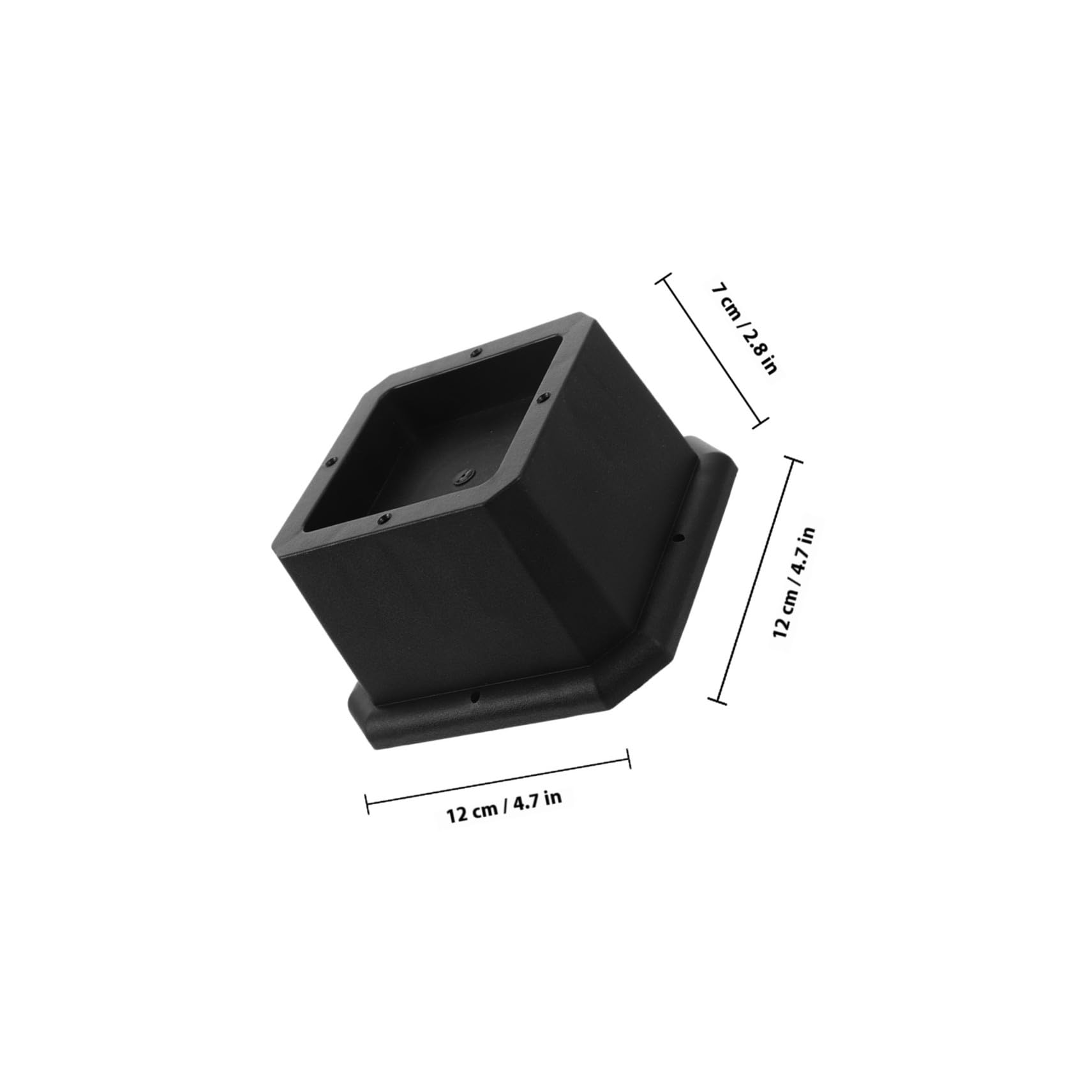 Homoyoyo Almohadillas Elevadoras Cuadradas para Patas de Cama 4 Piezas