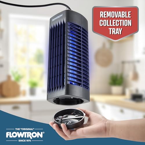 Exterminador de insectos para interiores Flowtron trampa para moscas y mosquitos 1000V negro 5