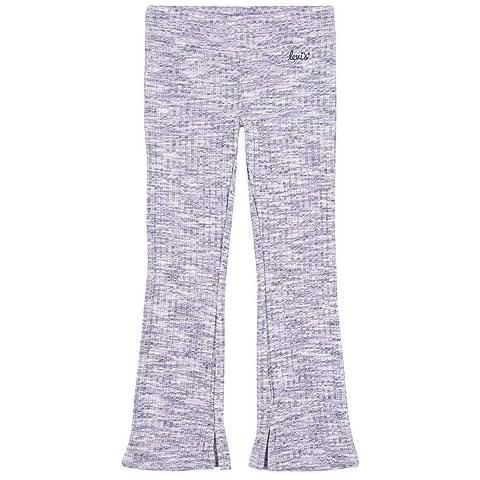 Levi's Girls Purple Pink Flare Knit Pants Cover