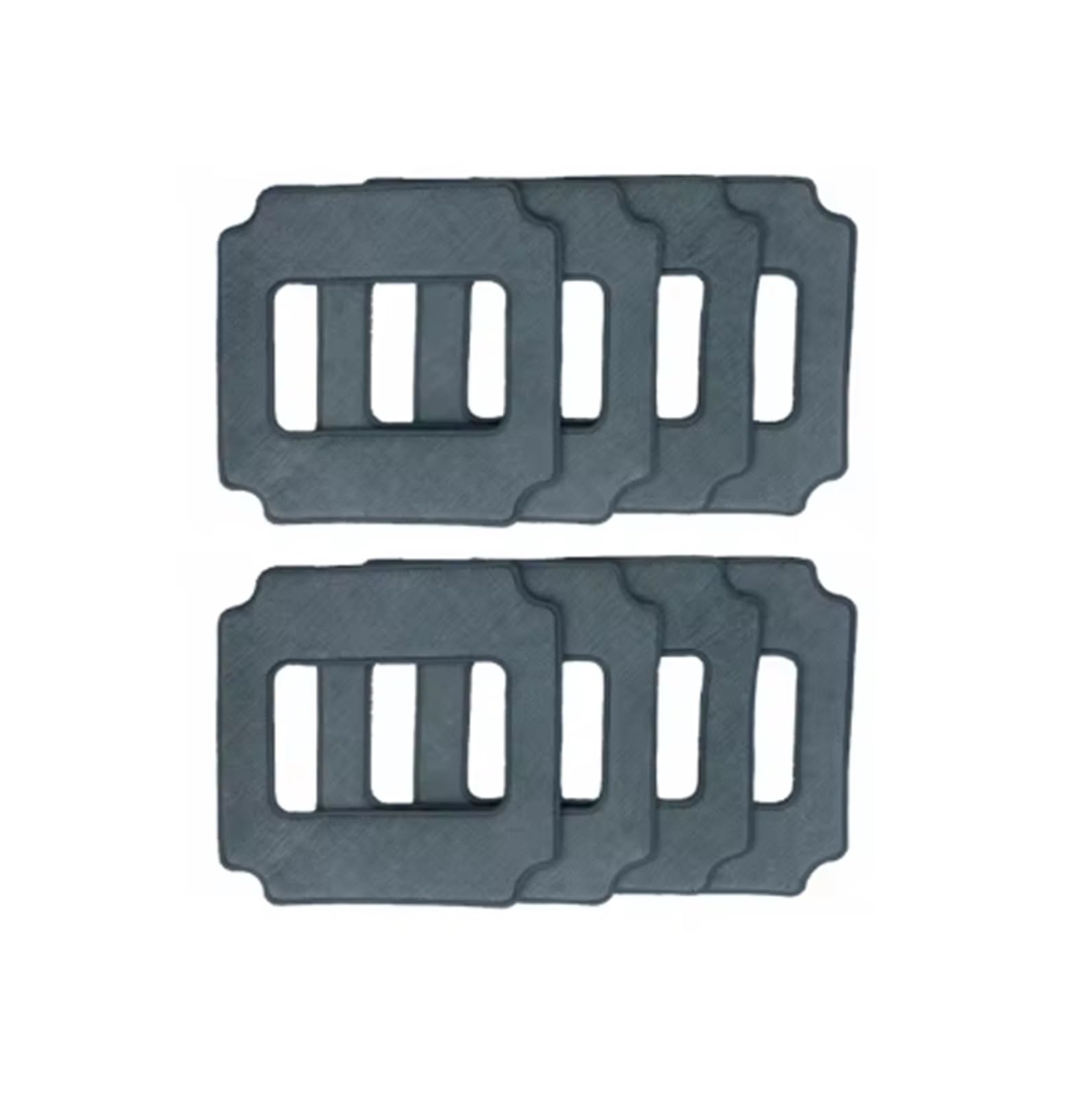 4 Stück Mopps For Roboter-Fensterreiniger, Glaswascher, Tuchwischer, Maschine QHC004 / RL880 / RL1188 / 2988/3325 / 3368, Leicht Zu Reinigen(8pcs grey mops)
