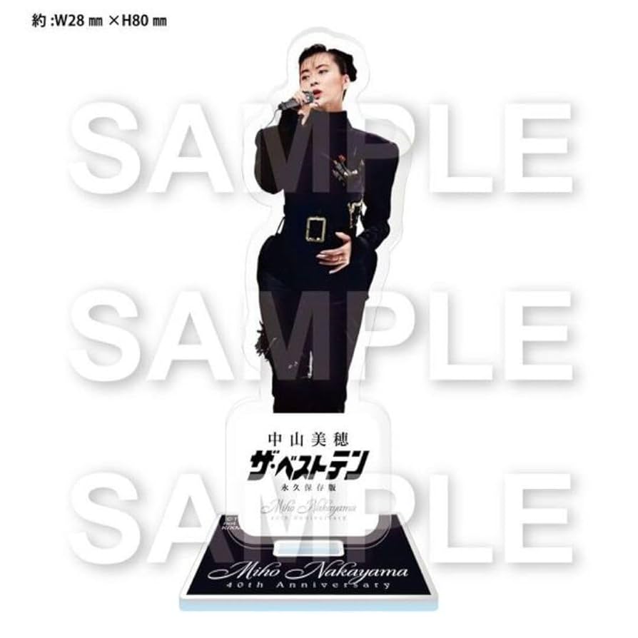 中山美穂 タペストリー(公式グッズ) Miho Nakayama 40th Anniversary～ 中山美穂「ザ・ベストテン