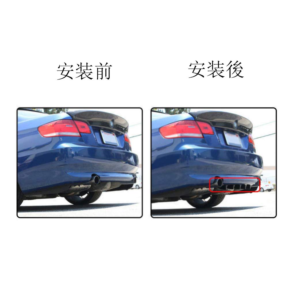 Amazon | TAKUSI かー 汎用 マフラー カッター + リア バンパー