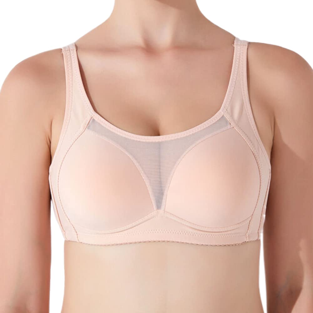 Wireless Minimizer Bra, 3D Thin Pads Minimiser Bra for Large Breasts