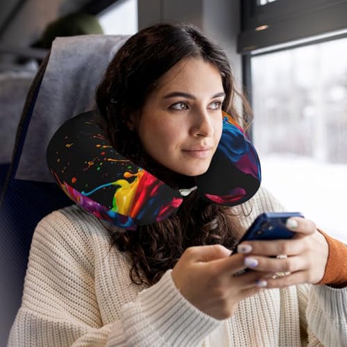 Almohada de viaje espuma viscoelástica tamaño estándar miniatura 6