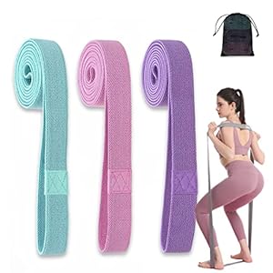 JIGOOPLEY Resistance Bands Fitnessbänder 3er Set
