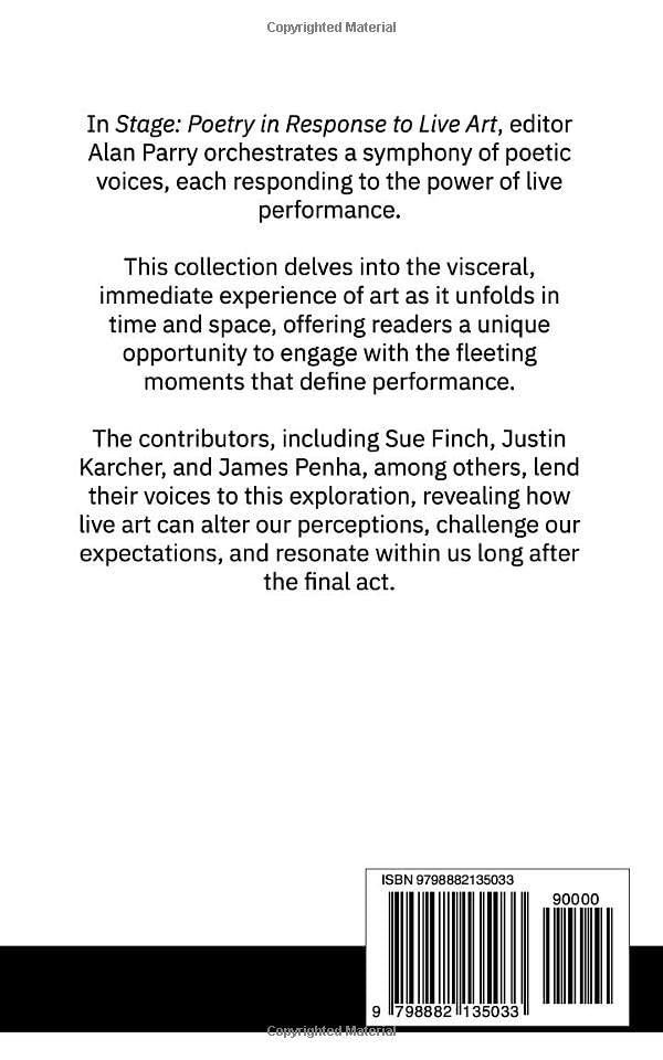 Stage: Poetry in Response to Live Art - Image 2