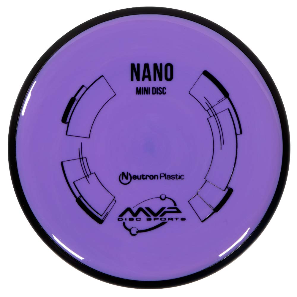 MVP Disc Sports Neutron Nano Disc Golf Mini Marker (Colors May Vary)