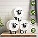 Funny 3D Printed Sheep Toilet Paper Holder – Set of 3 | Cute Bathroom Decor | Eco-Friendly Gift Idea | No Tools Required | Farmhouse Animal Roll Stand