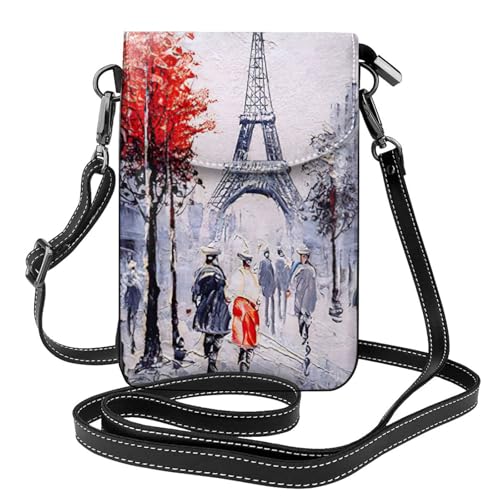 Sac à bandoulière Paris Tour Eiffel petit sac téléphone femme