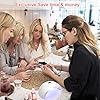 PHIAKLE Professional UV LED Nail Lamp X7 for Gel Polish Led for Gel Nails 3 Timers (White)